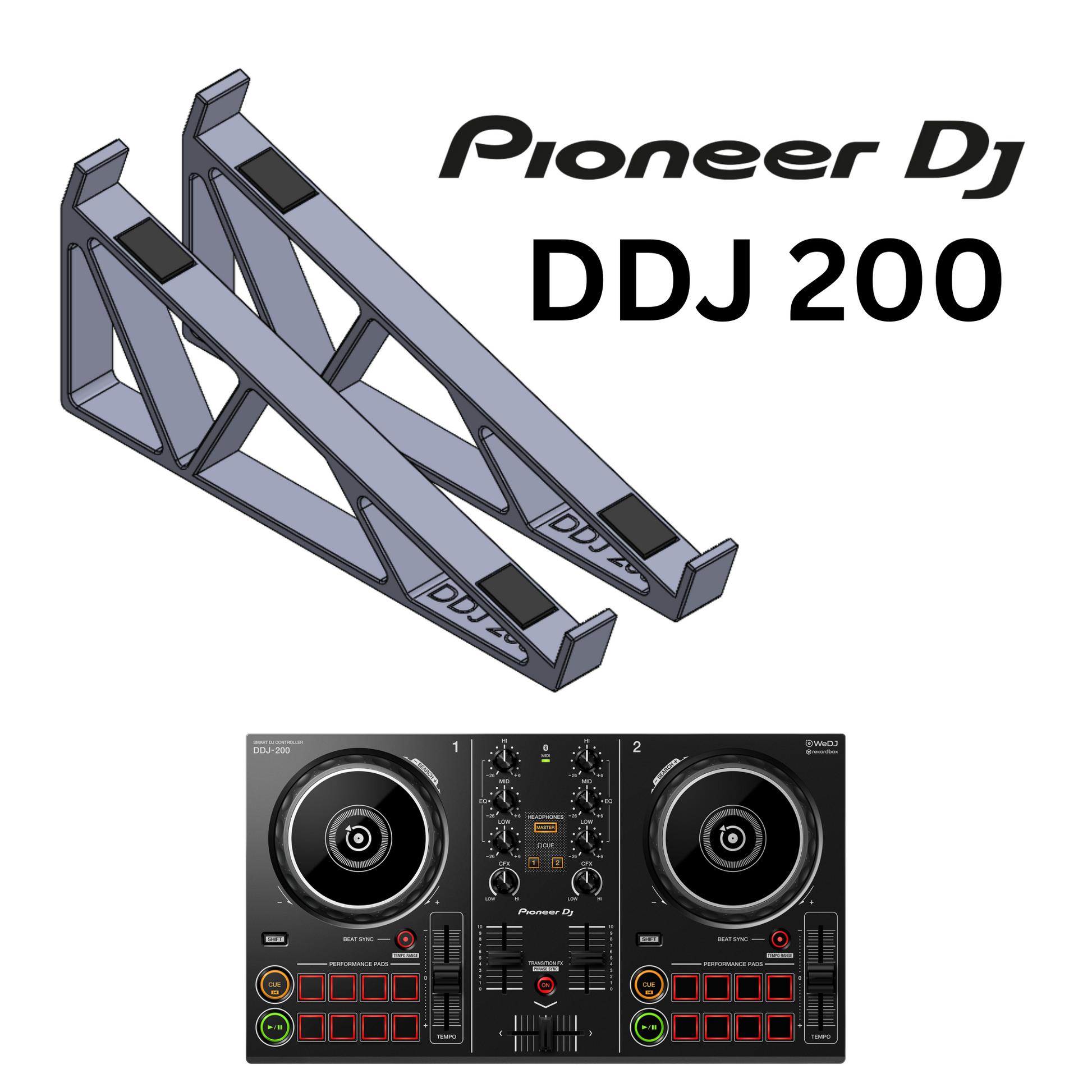 DJ:Stand for Pioneer DDJ 200